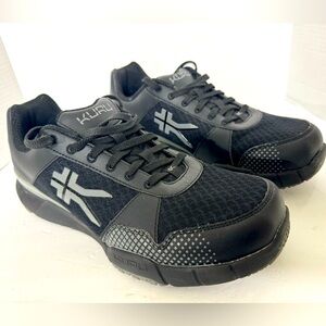 Kuru Quantum Athletic Jet Black Walking Comfort Shoes Size Men’s Size 12 Wide